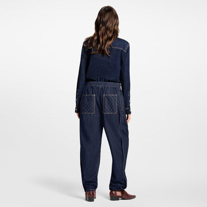 Louis 25fw jacquard jeans
