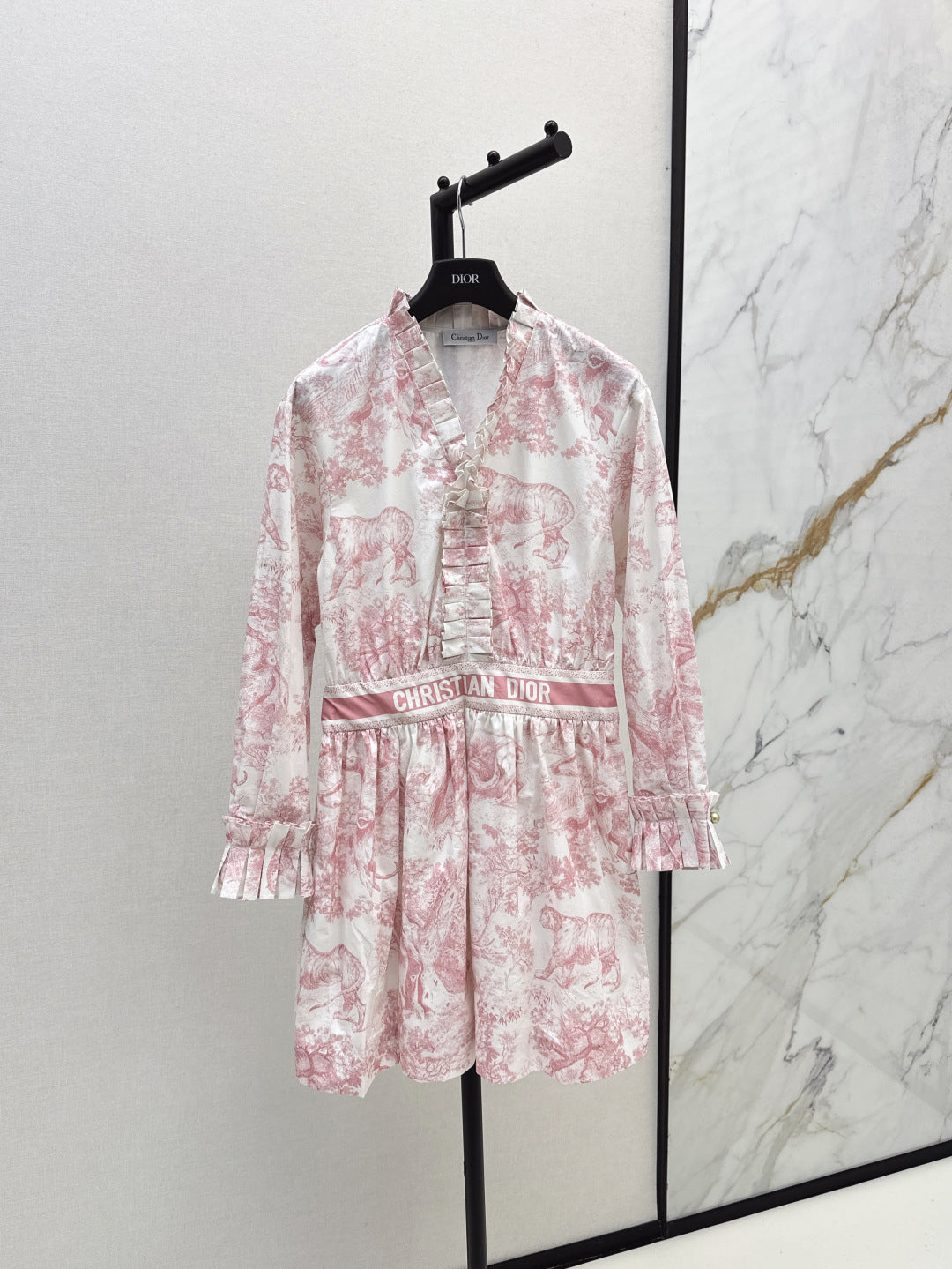 CD 25fw ruffle dress