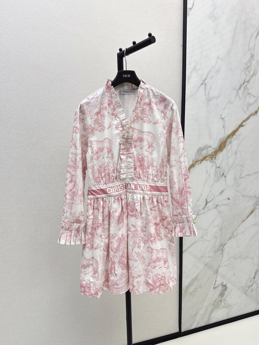 CD 25fw ruffle dress