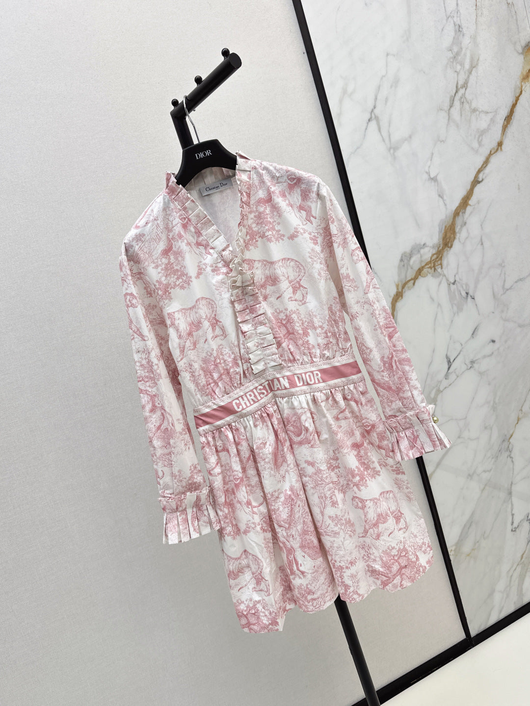 CD 25fw ruffle dress