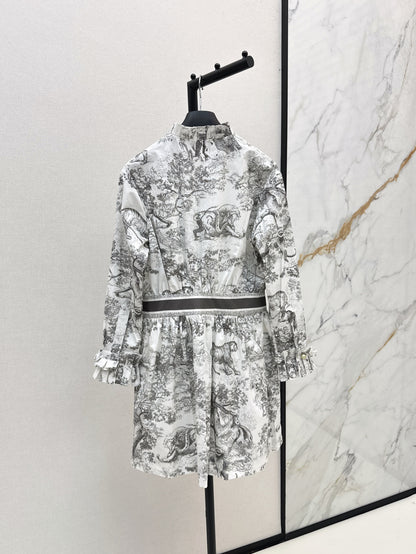 CD 25fw ruffle dress