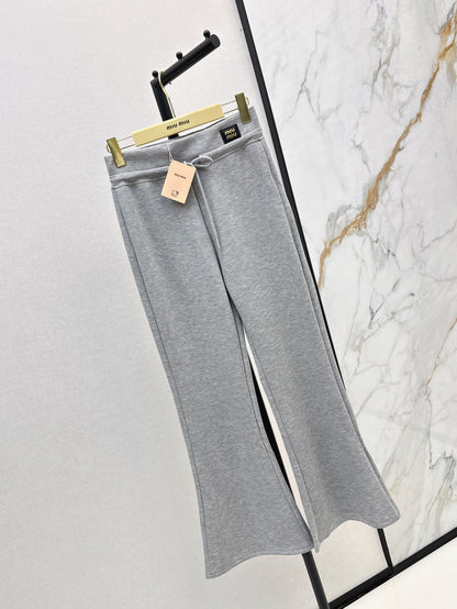 Miu 25fw drawstring pants