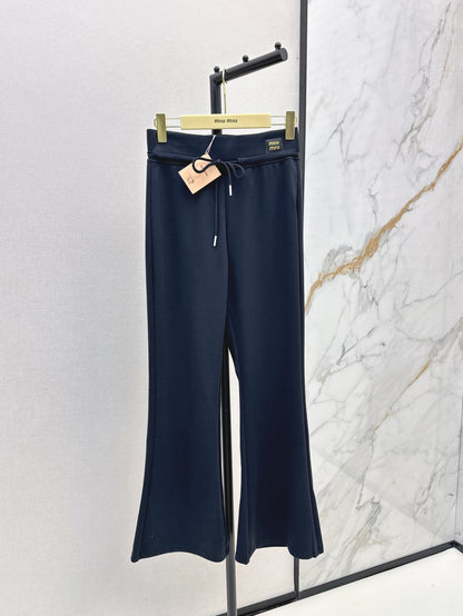 Miu 25fw drawstring pants