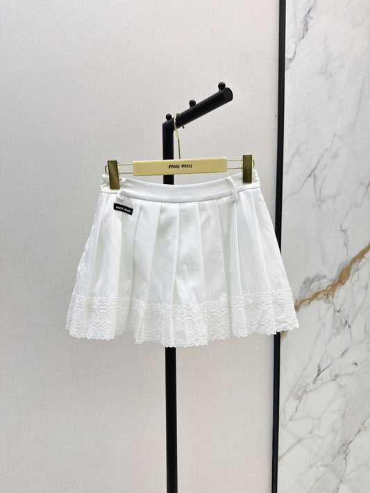 Miu 25fw pleated skirt