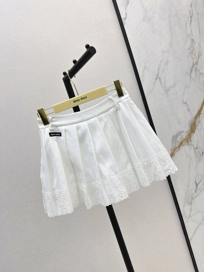 Miu 25fw pleated skirt