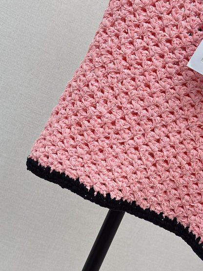 Chan 25fw knitted skirt