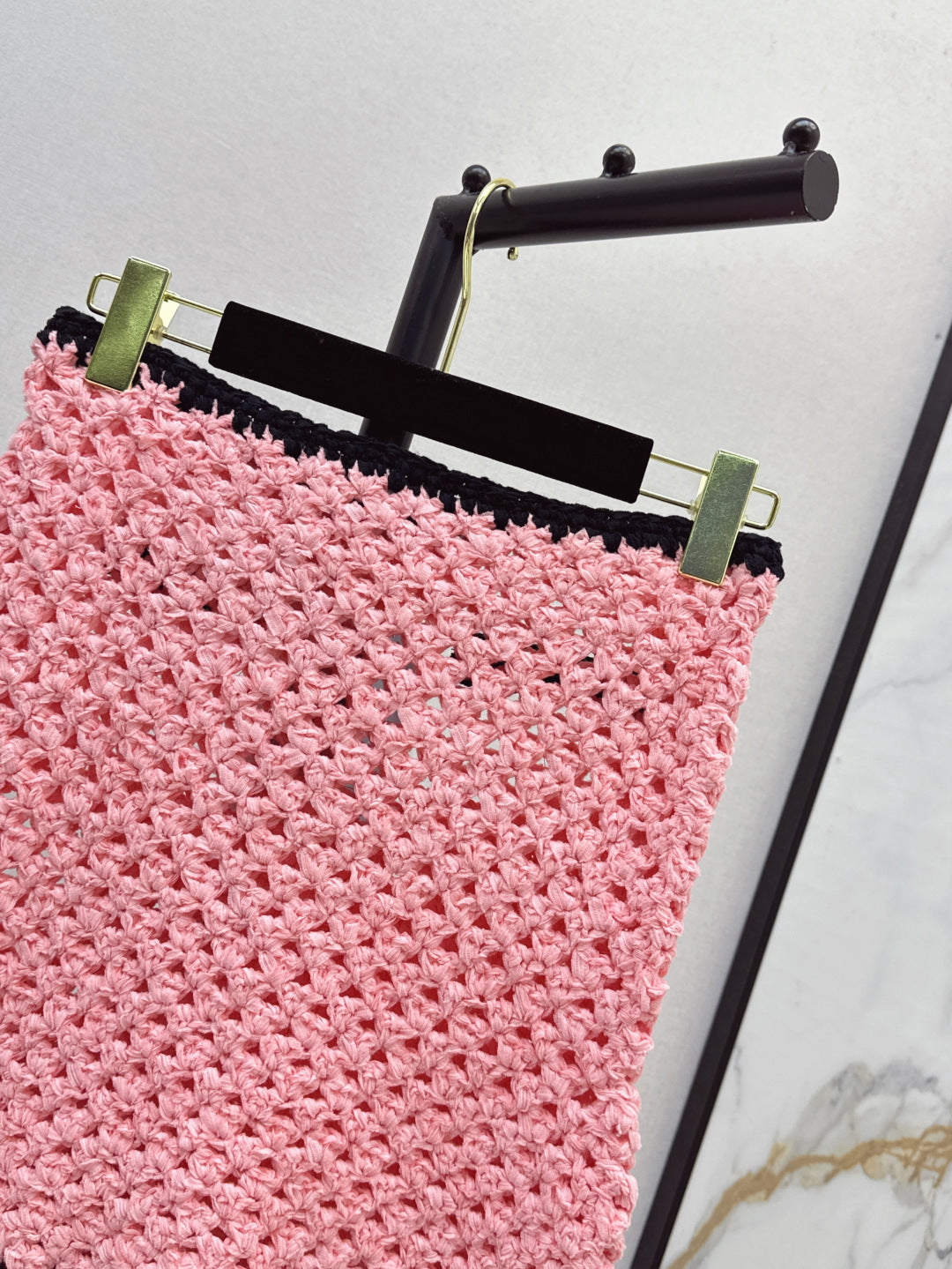 Chan 25fw knitted skirt
