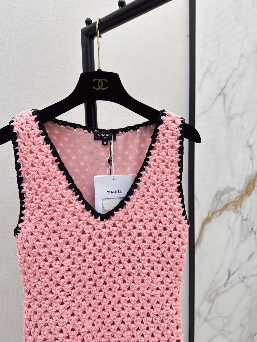 Chan 25fw hollow dress