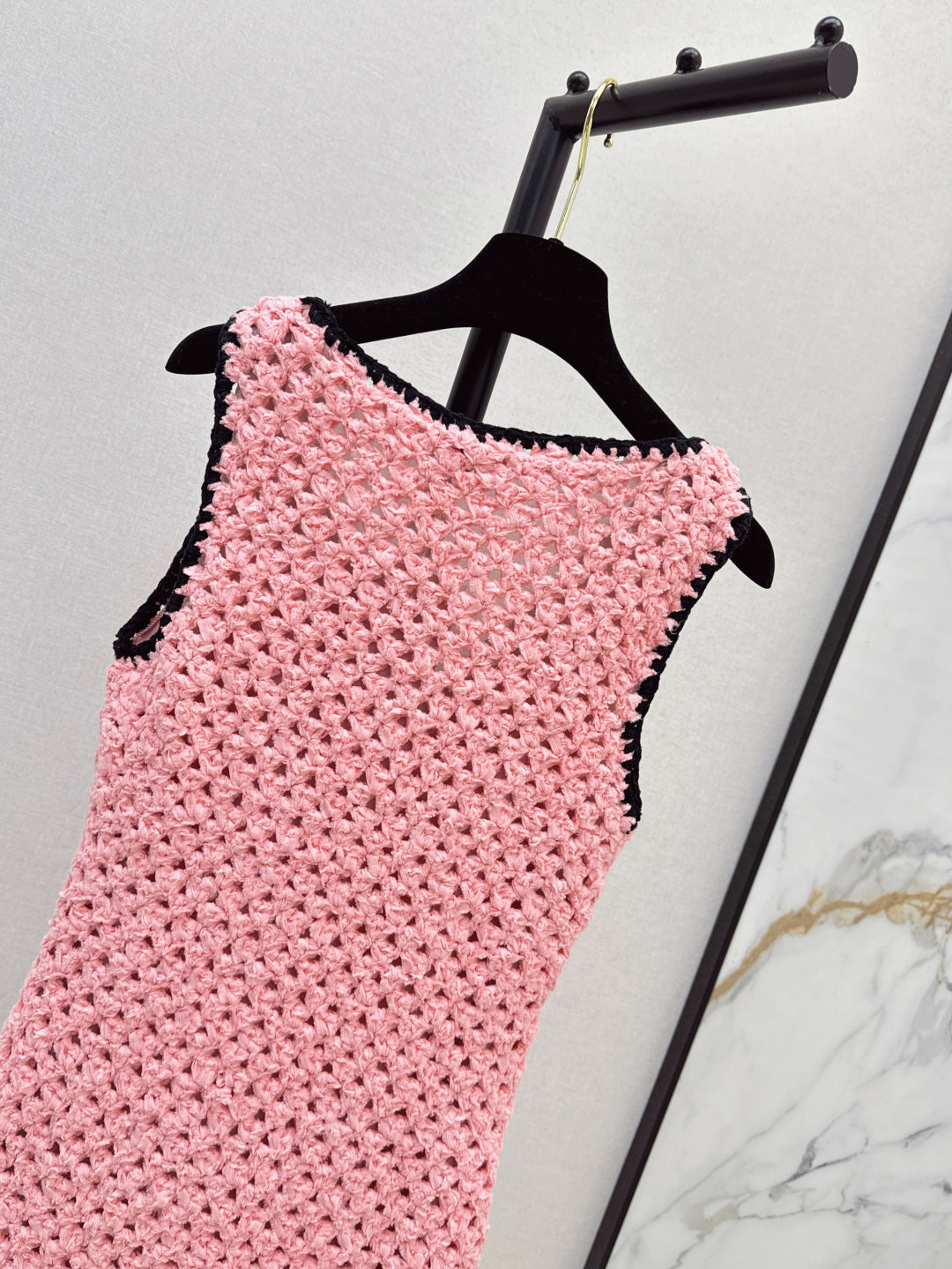 Chan 25fw hollow dress