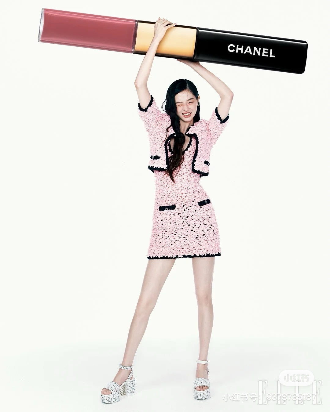 Chan 25fw hollow dress