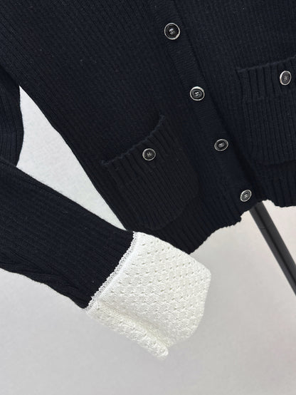Chan 25fw knitted cardigan