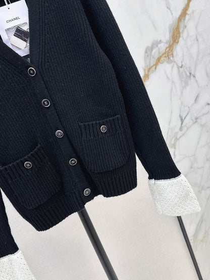 Chan 25fw knitted cardigan