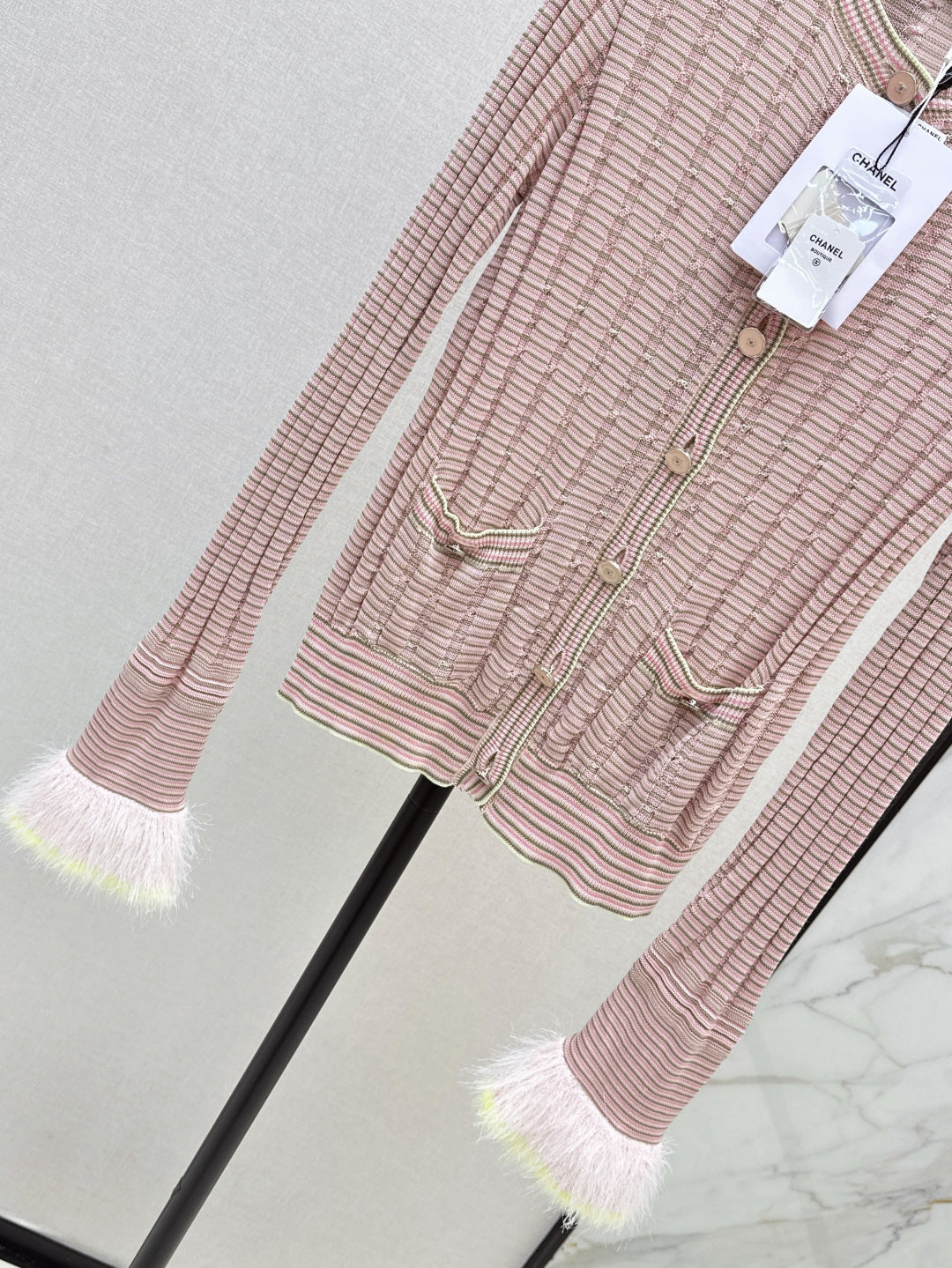 Chan 25fw knitted cardigan