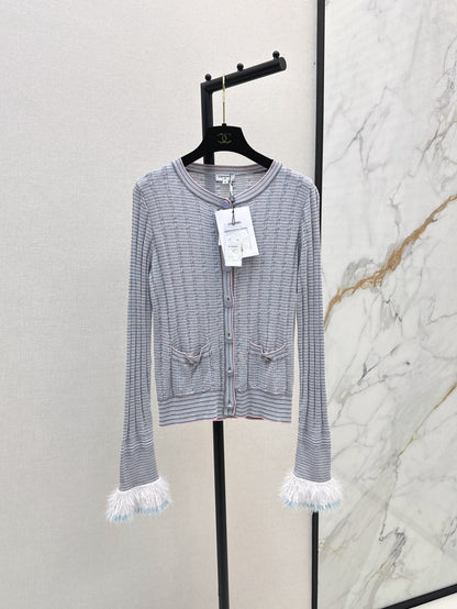 Chan 25fw knitted cardigan
