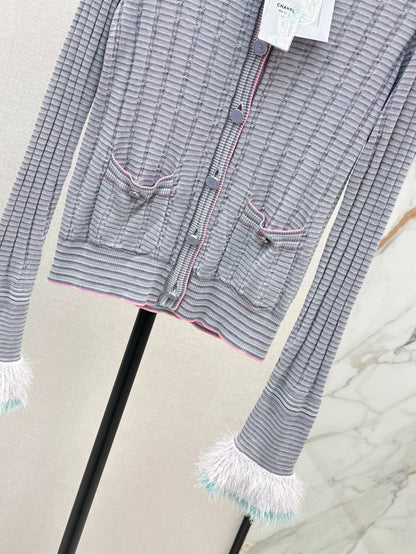 Chan 25fw knitted cardigan