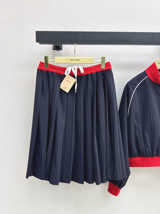Miu 25fw pleated skirt
