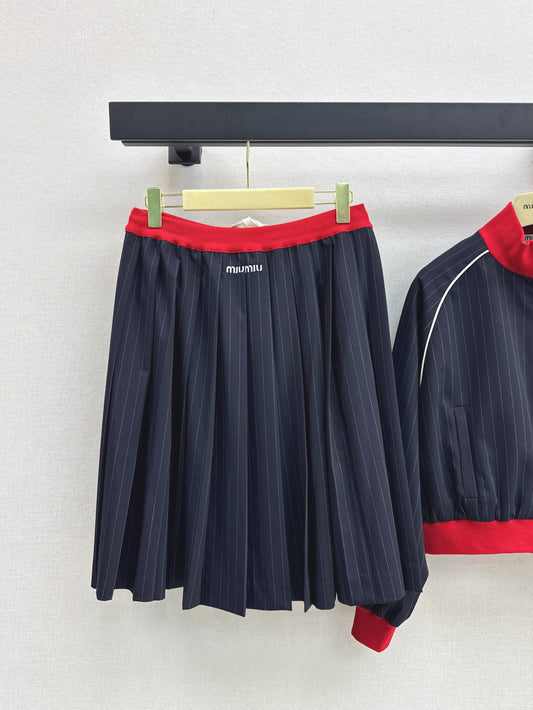 Miu 25fw pleated skirt